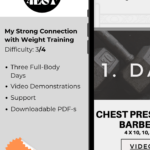 Flexible Online Fitness Weight Training Program