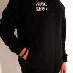 True4Est Black Stylish Hoodie - Sleek, Comfortable, and Perfect for Everyday Wear